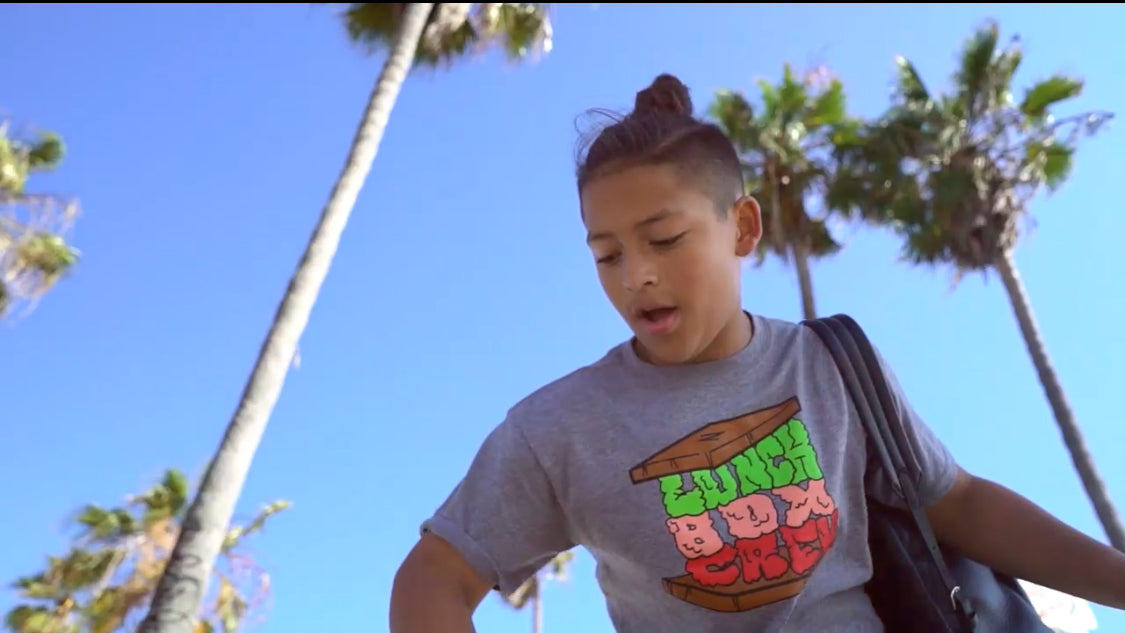 12 year old rapper wears “Sandwich” logo shirt in video